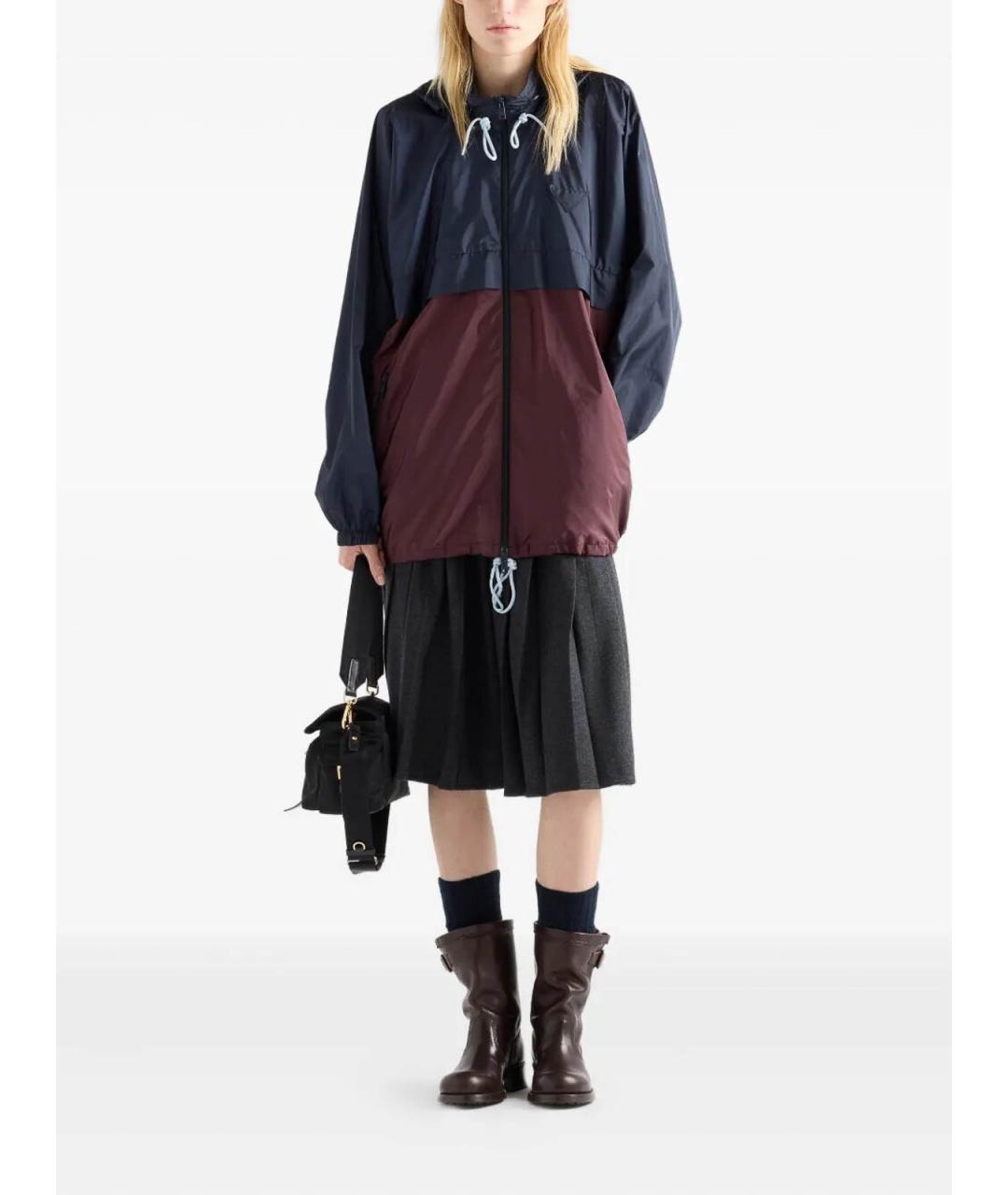 PRADA Мульти полиамидовая куртка, фото 2