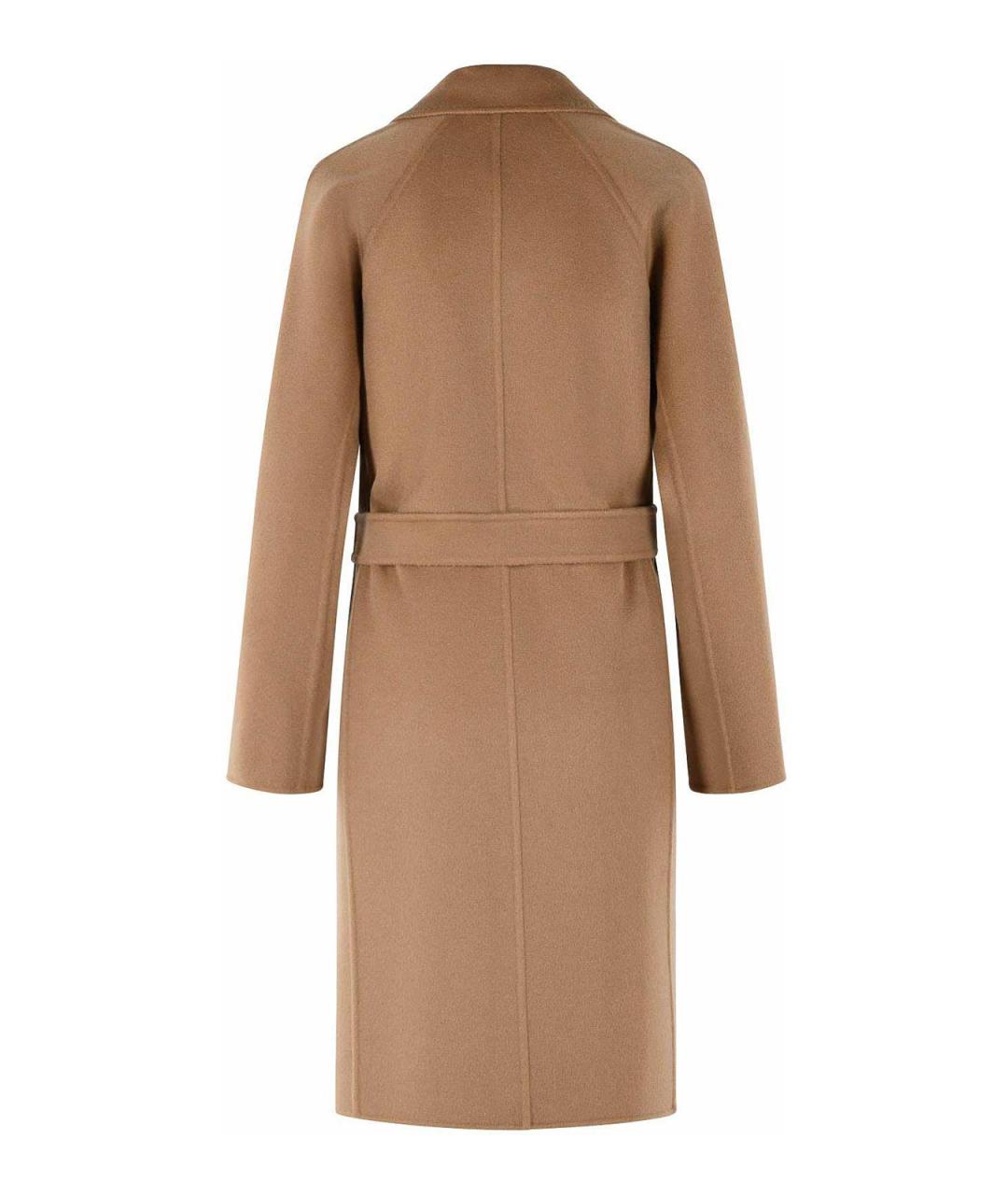 MAX MARA Коричневое кашемировое пальто, фото 2