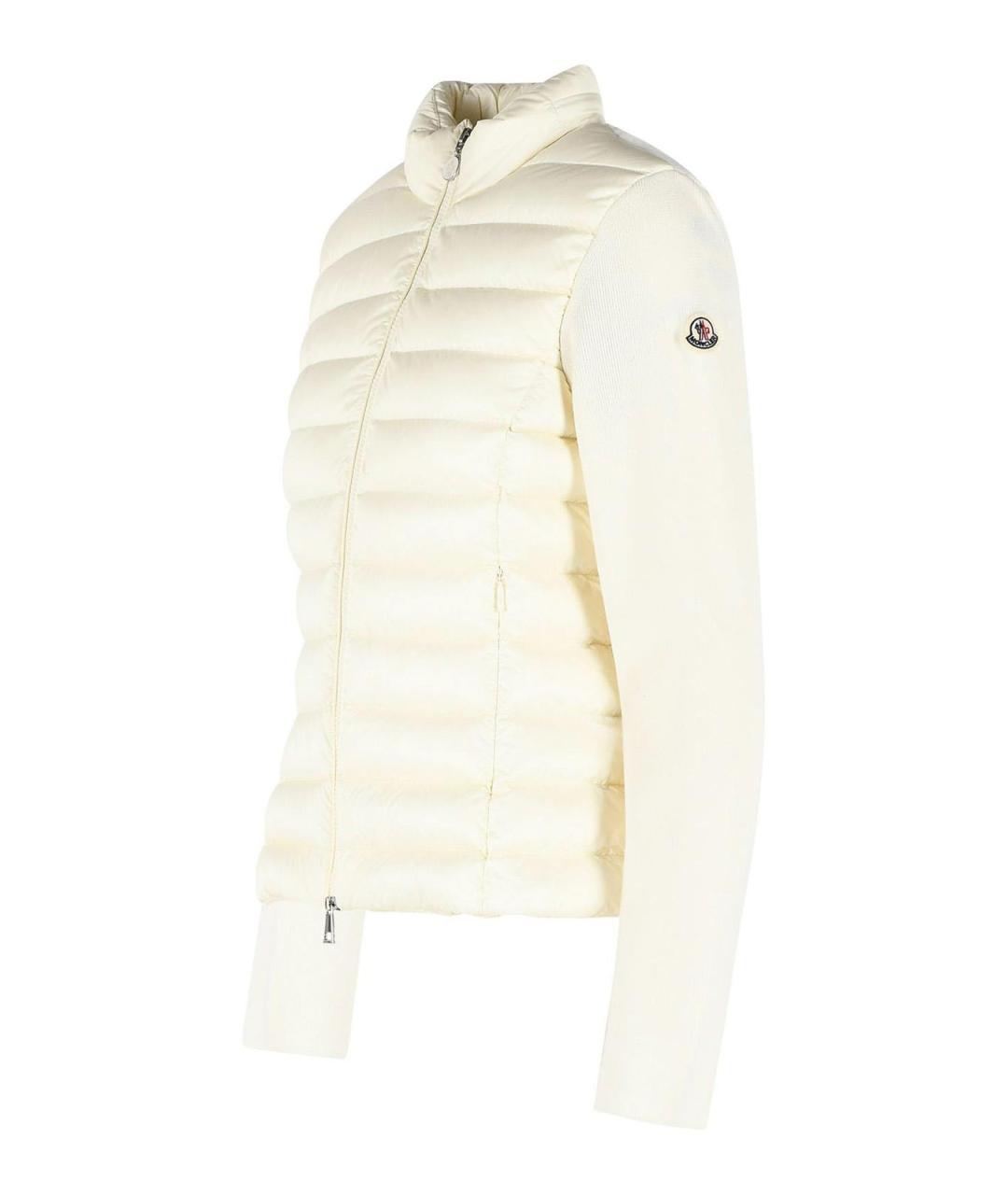 MONCLER Белая куртка, фото 3