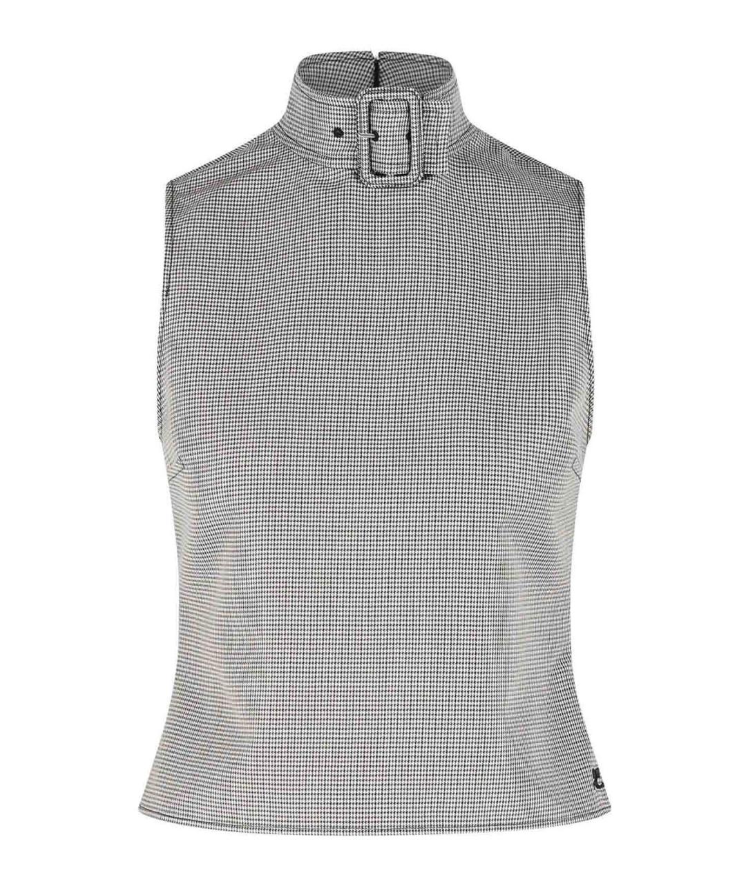 COURREGES Серая шерстяная майка, фото 1