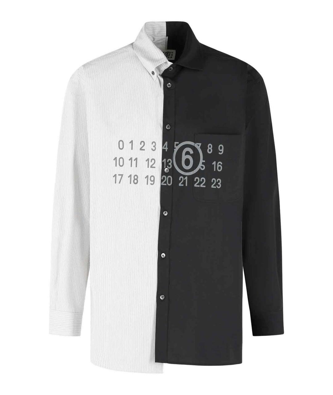 MM6 MAISON MARGIELA Белая кэжуал рубашка, фото 1
