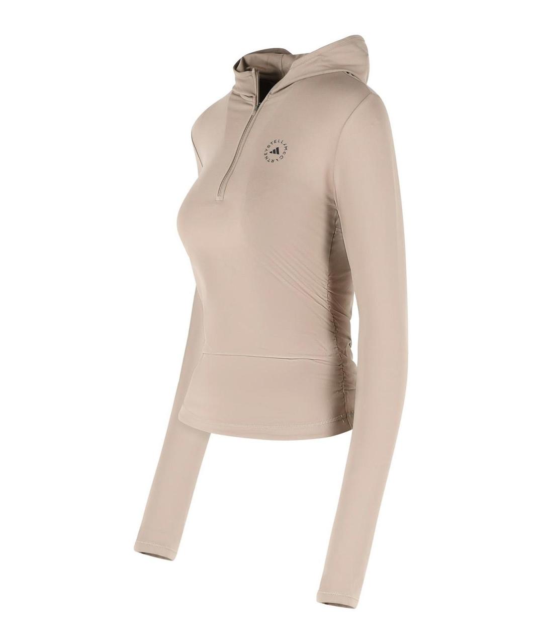 ADIDAS BY STELLA MCCARTNEY Бежевый полиамидовый джемпер / свитер, фото 3