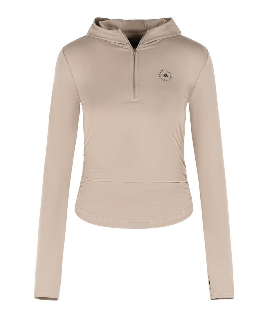 ADIDAS BY STELLA MCCARTNEY Бежевый полиамидовый джемпер / свитер, фото 1