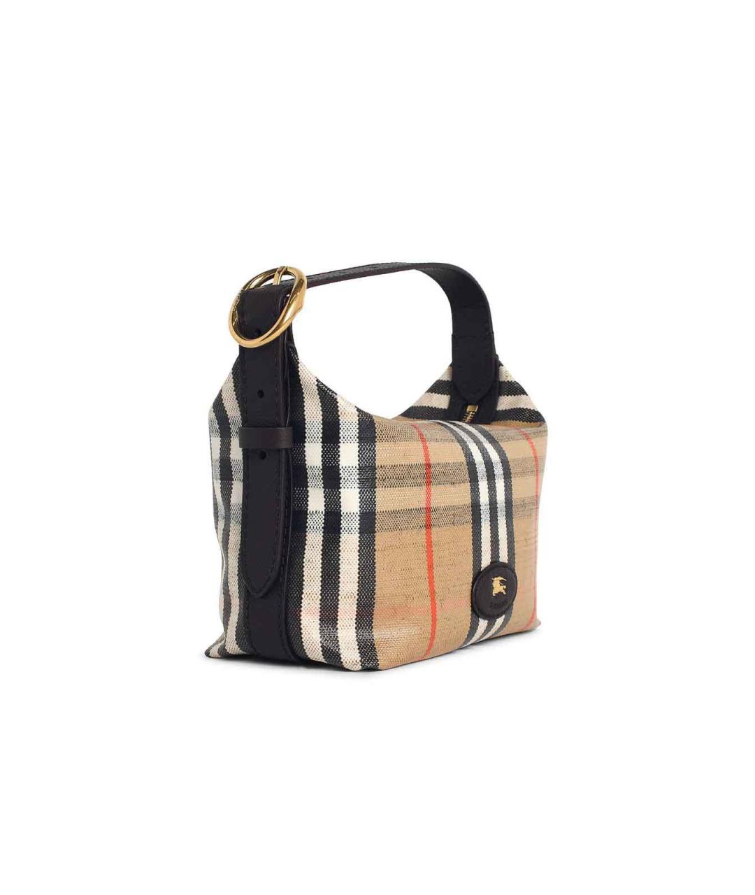 BURBERRY Бежевая сумка с короткими ручками, фото 2