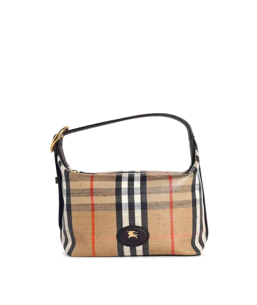 BURBERRY Бежевая сумка с короткими ручками, фото 1