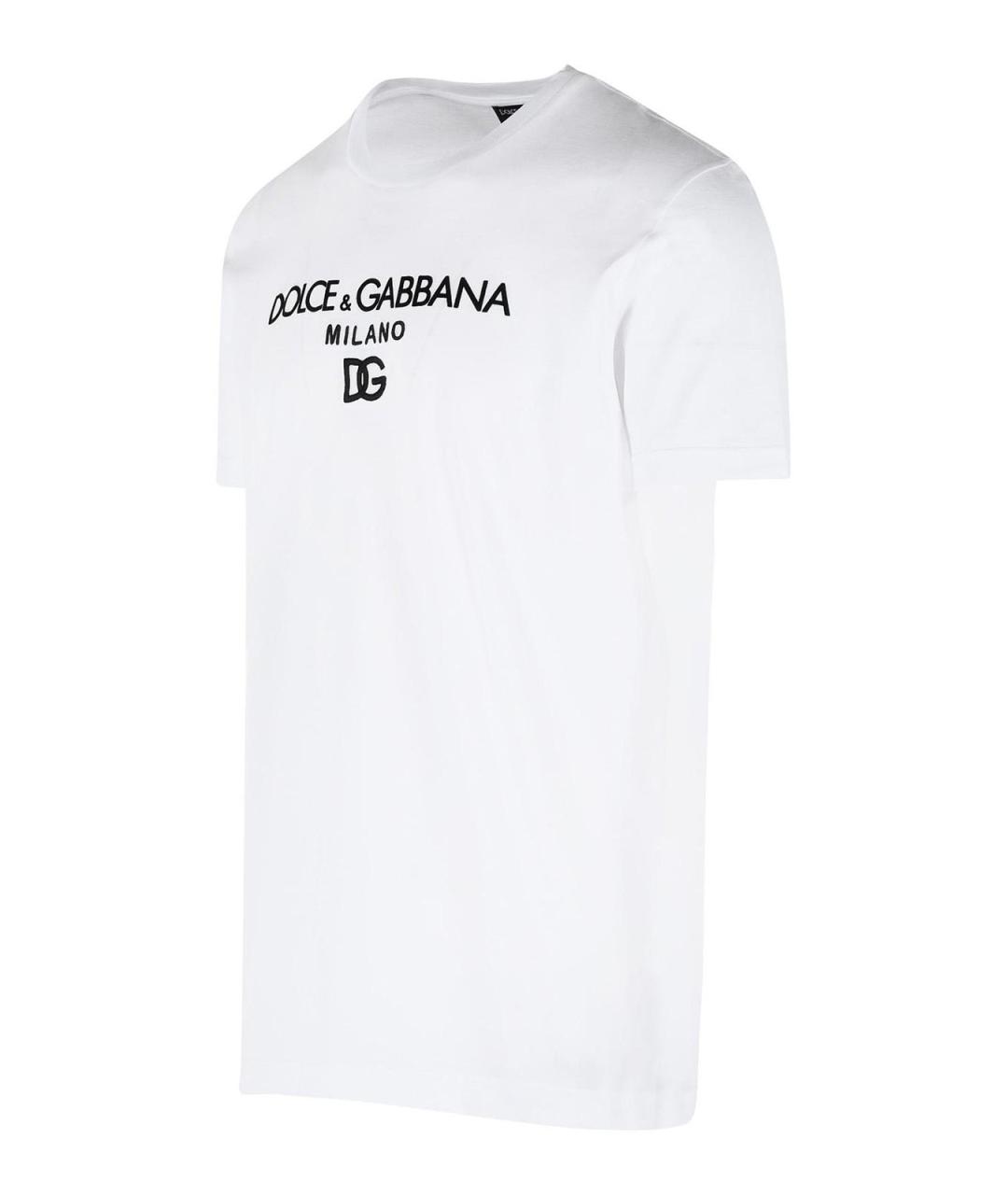 DOLCE&GABBANA Белая футболка, фото 3
