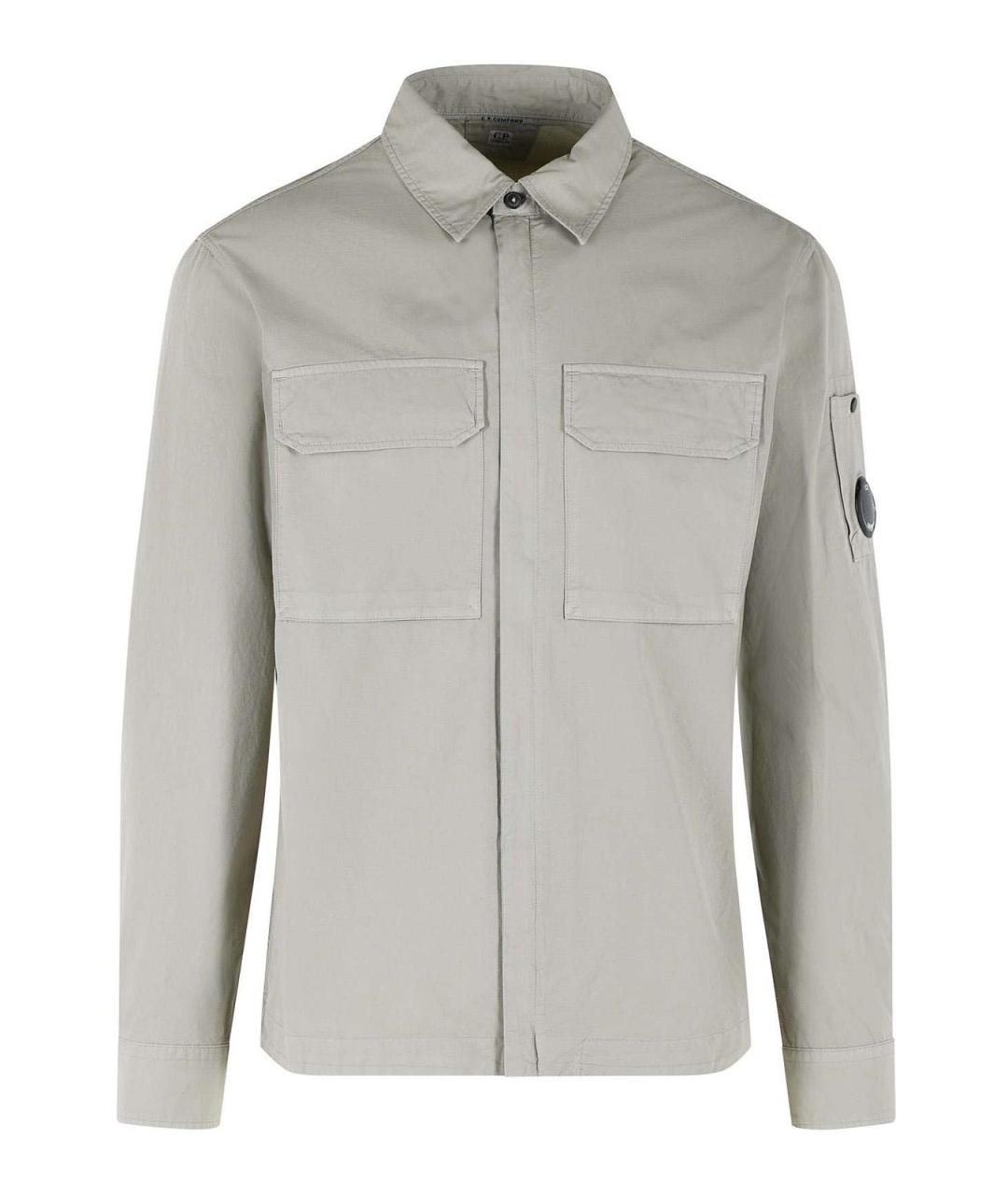 CP COMPANY Бежевая хлопковая куртка, фото 1