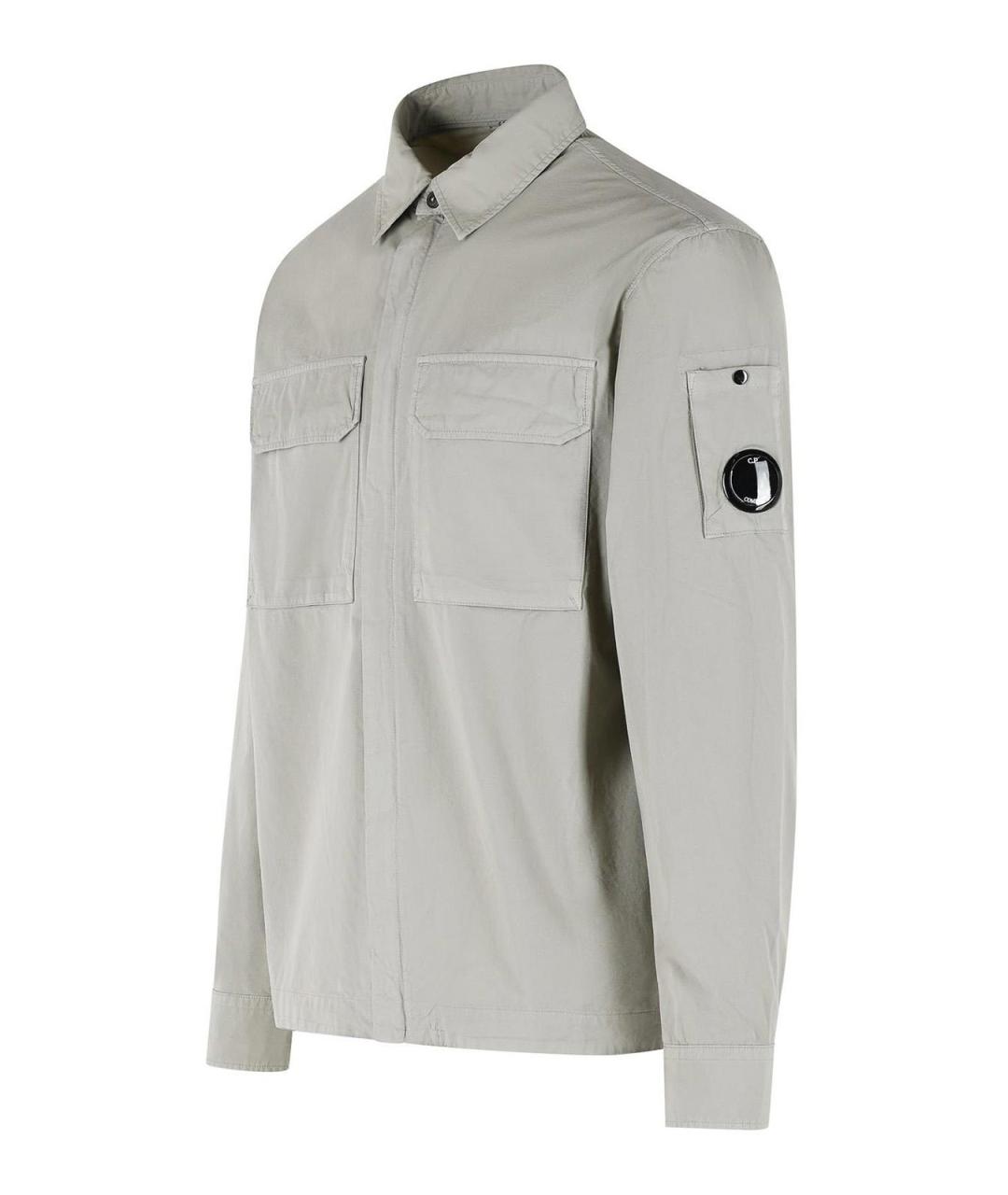CP COMPANY Бежевая хлопковая куртка, фото 3