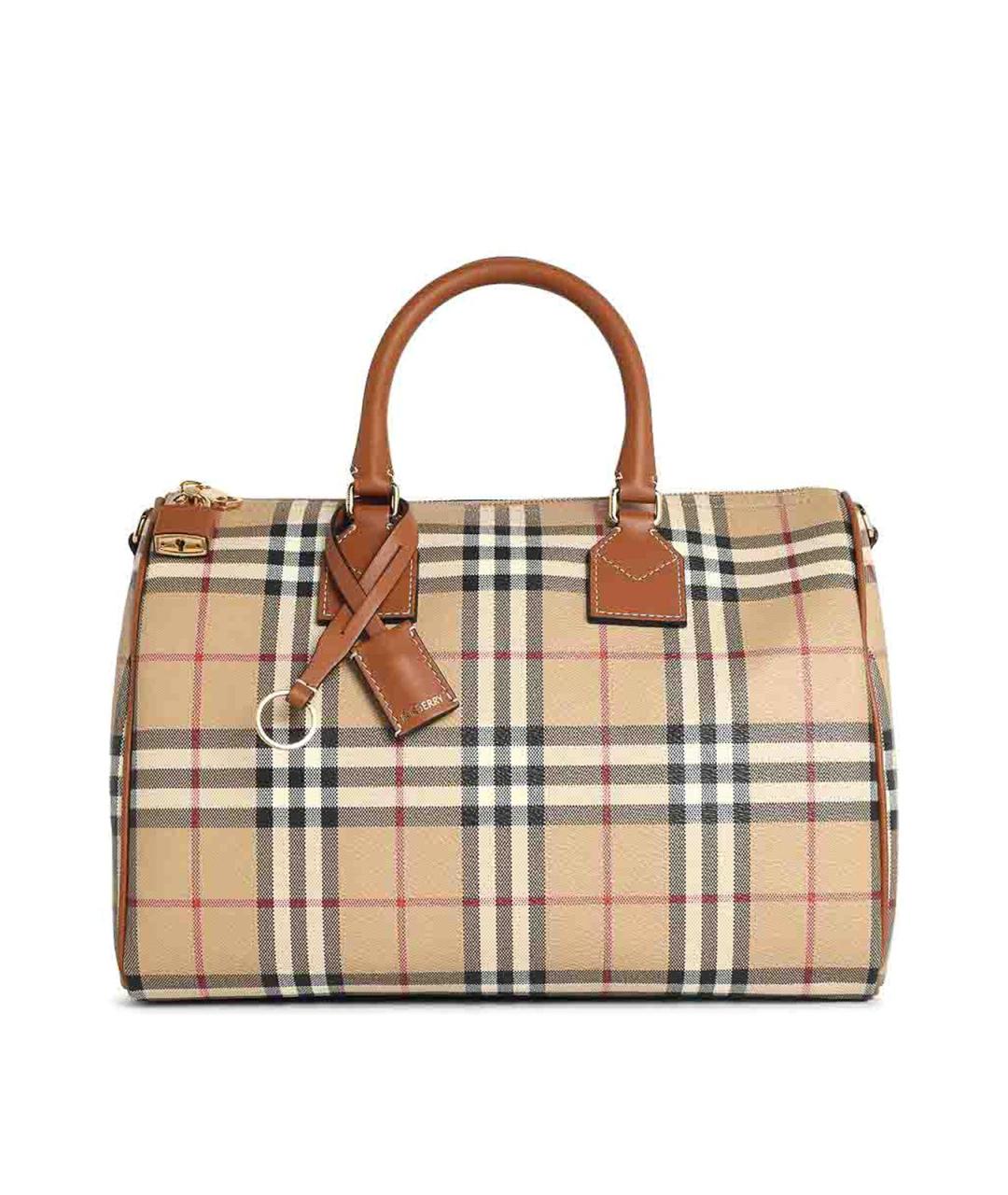 BURBERRY Бежевая сумка тоут, фото 1