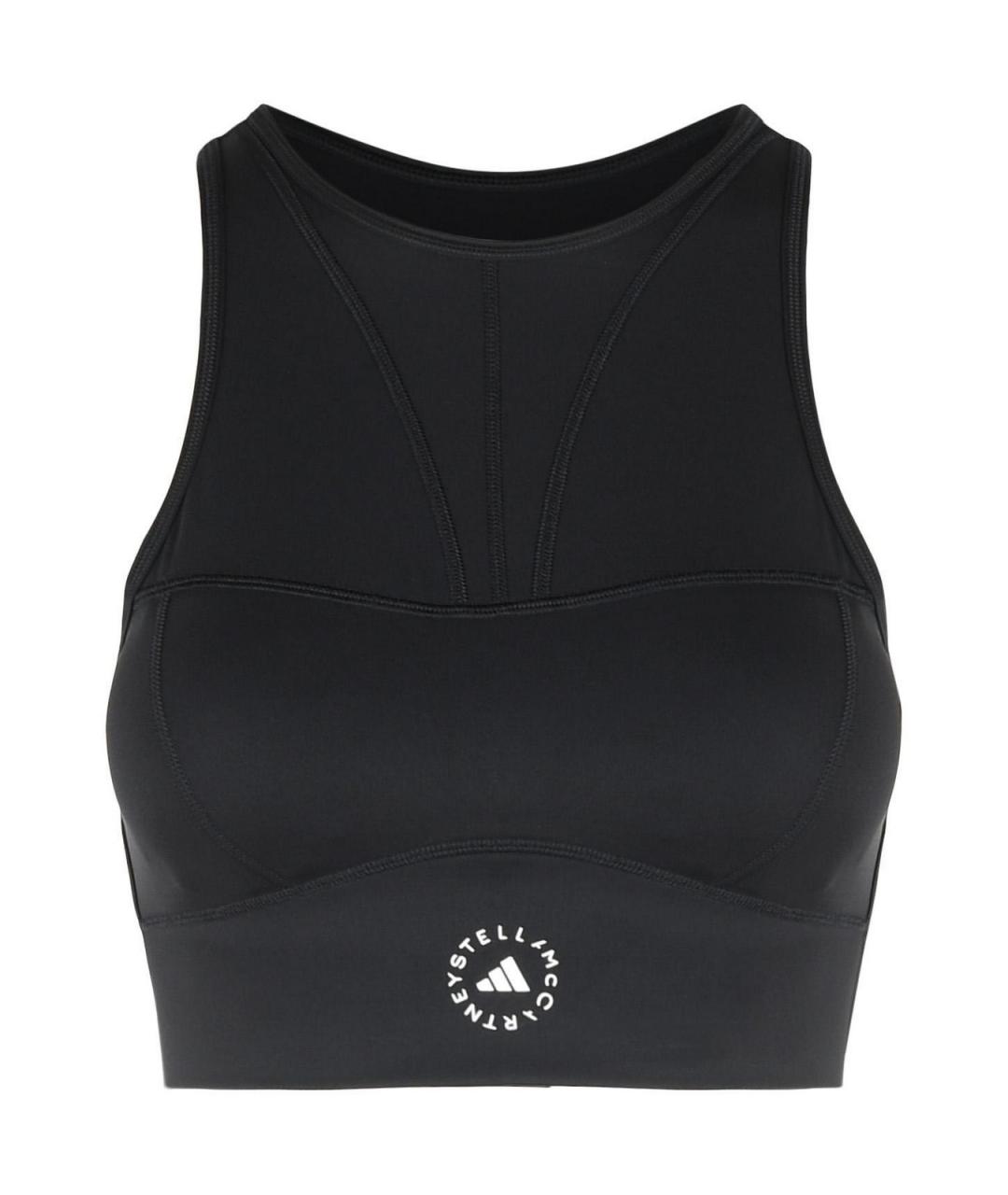 ADIDAS BY STELLA MCCARTNEY Черная майка, фото 1
