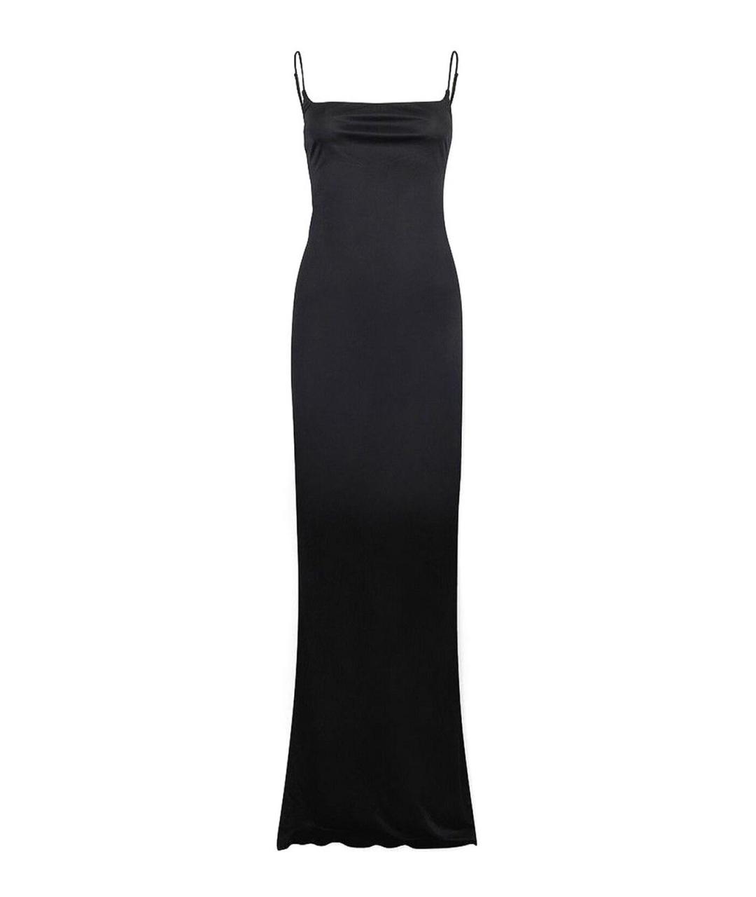 DSQUARED2 Черное вискозное платье, фото 1