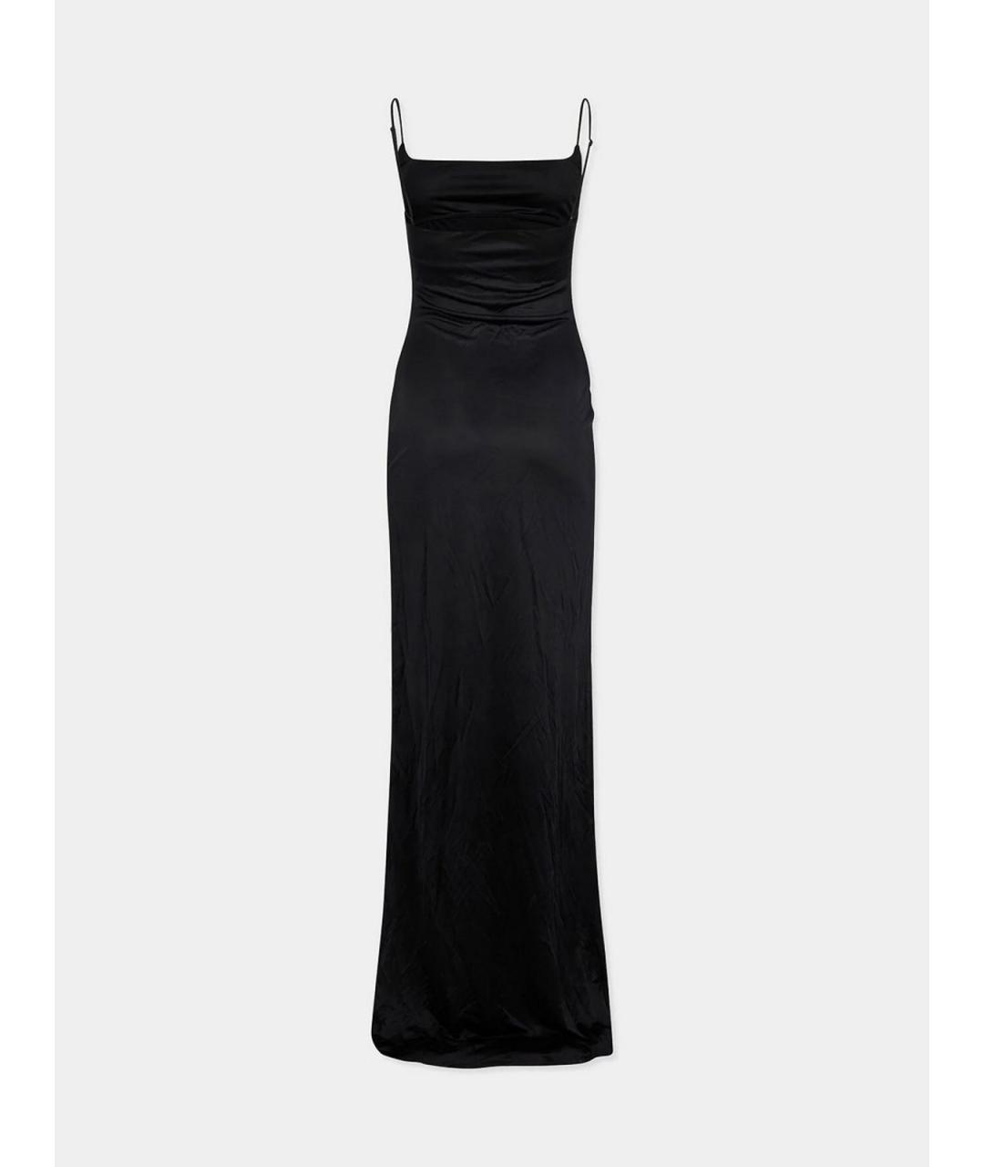 DSQUARED2 Черное вискозное платье, фото 2