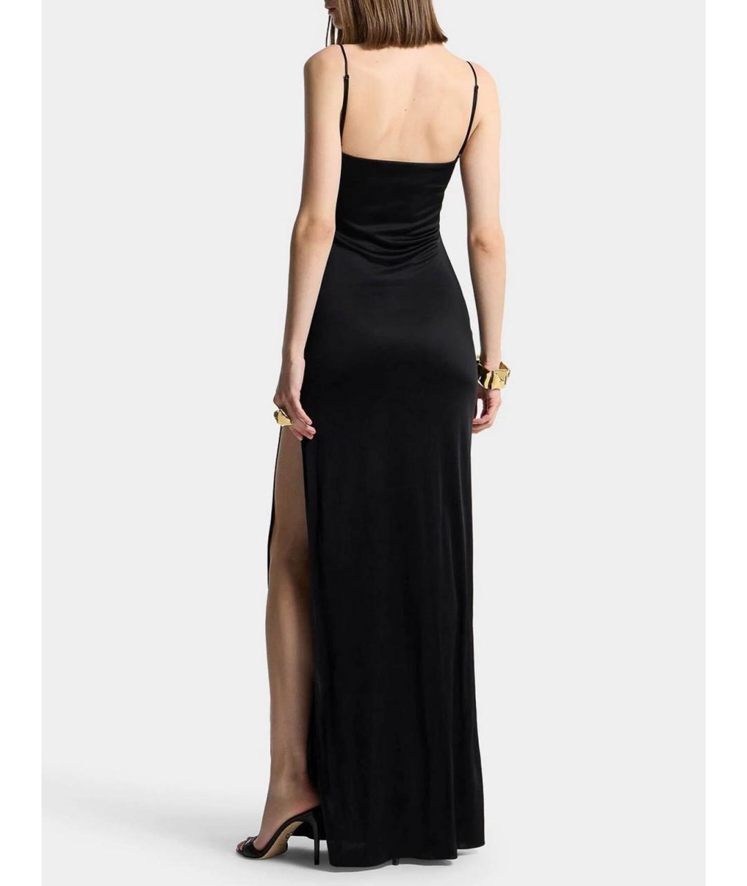 DSQUARED2 Черное вискозное платье, фото 4