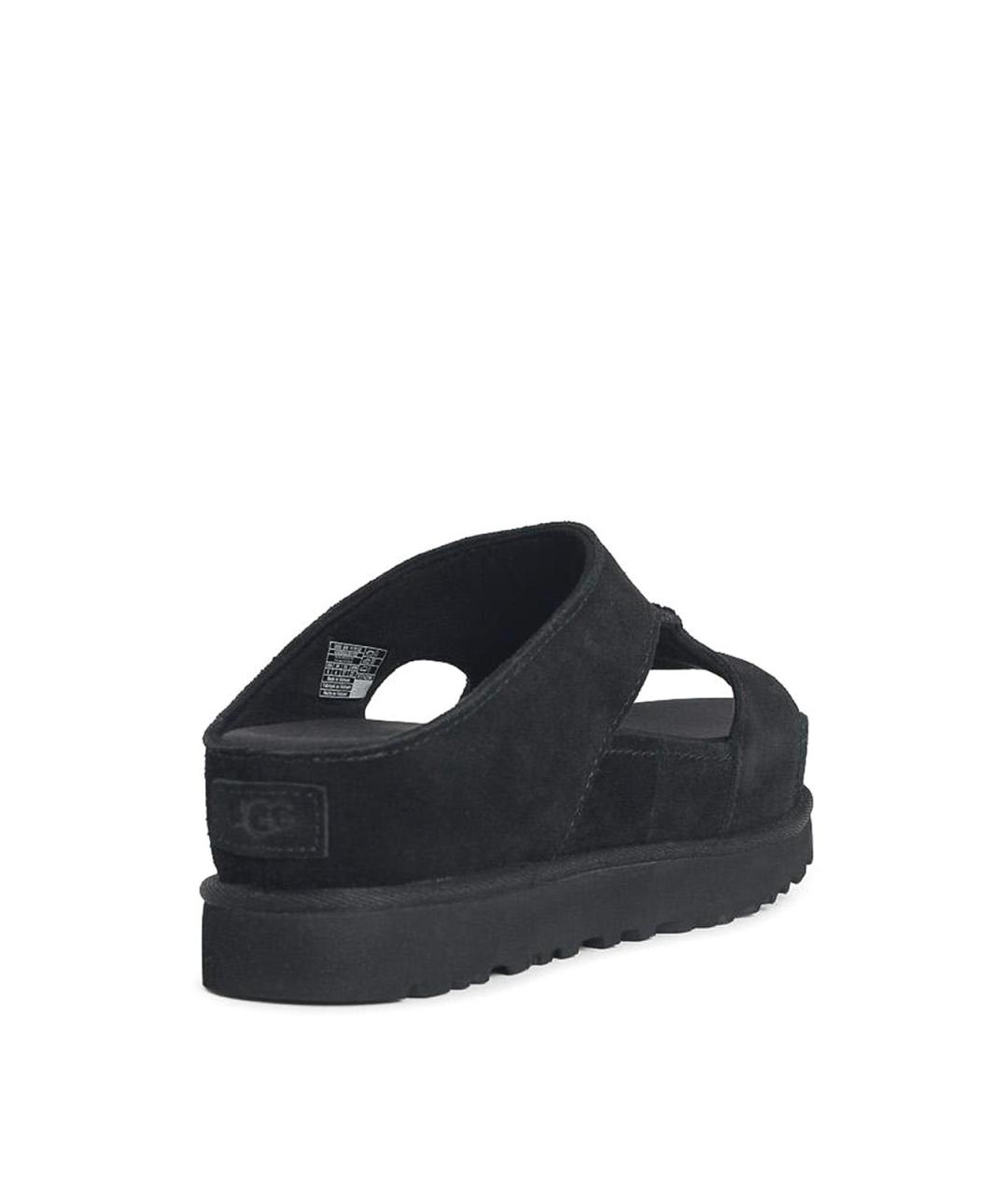 UGG Черные кожаные лоферы, фото 3