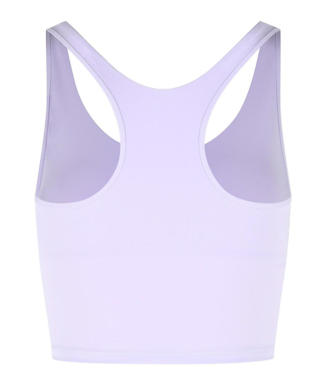 ADIDAS BY STELLA MCCARTNEY Фиолетовая полиэстеровая майка, фото 2