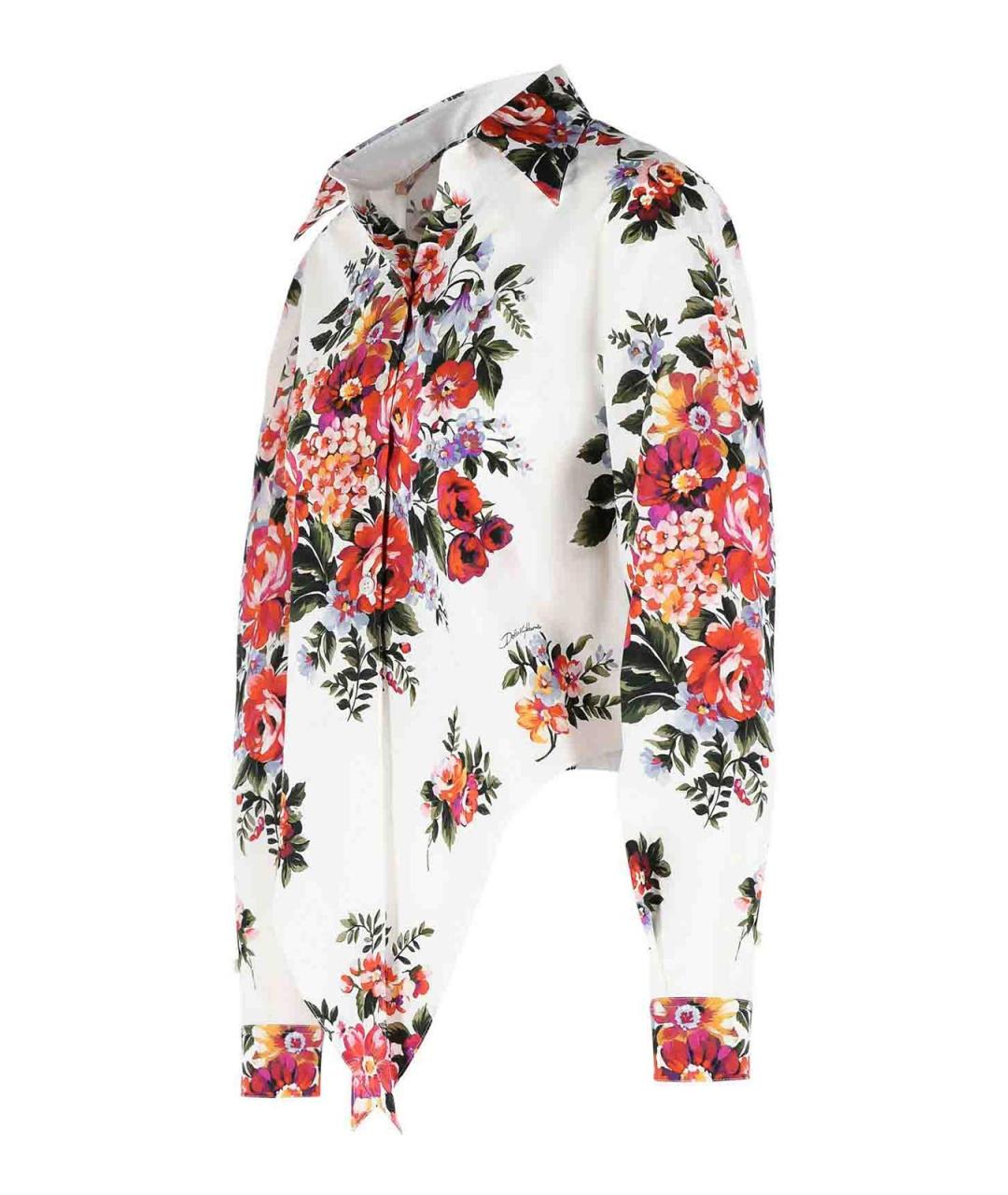 DOLCE&GABBANA Мульти хлопковая рубашка, фото 3