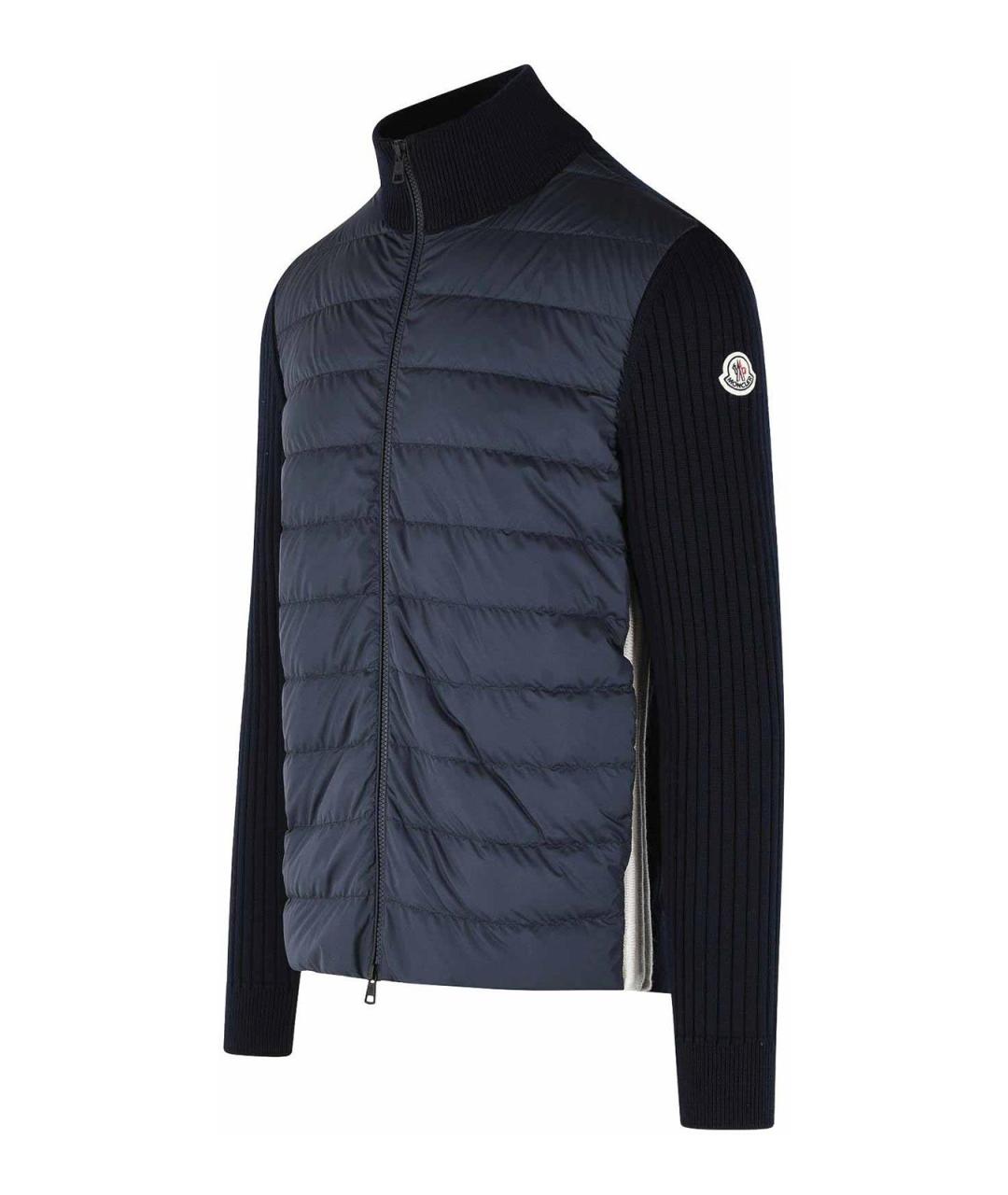 MONCLER Синяя шерстяная куртка, фото 3