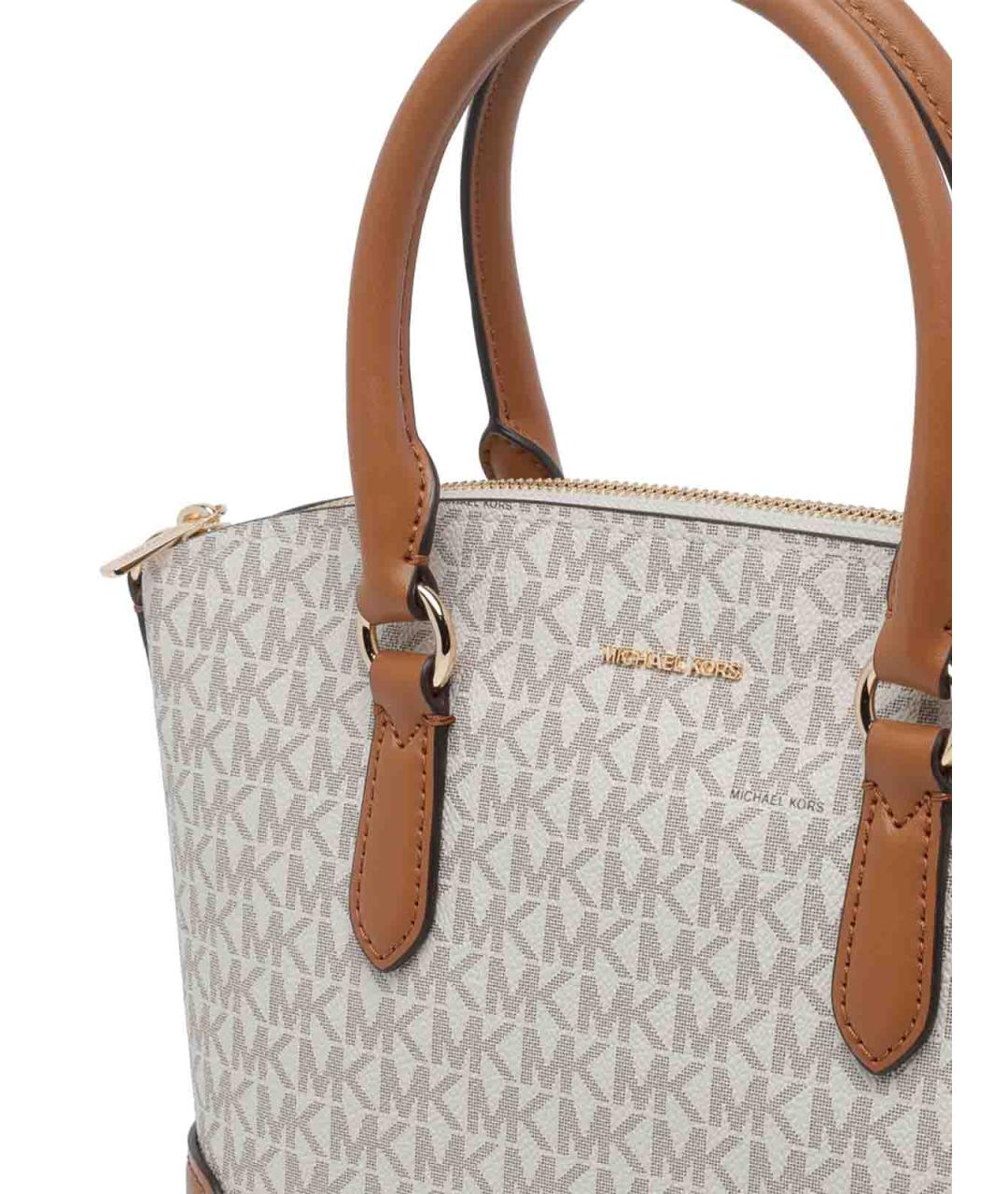 MICHAEL MICHAEL KORS Бежевая сумка тоут, фото 4