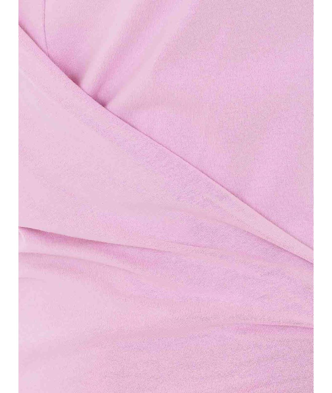 ISABEL MARANT Розовая хлопковая майка, фото 4