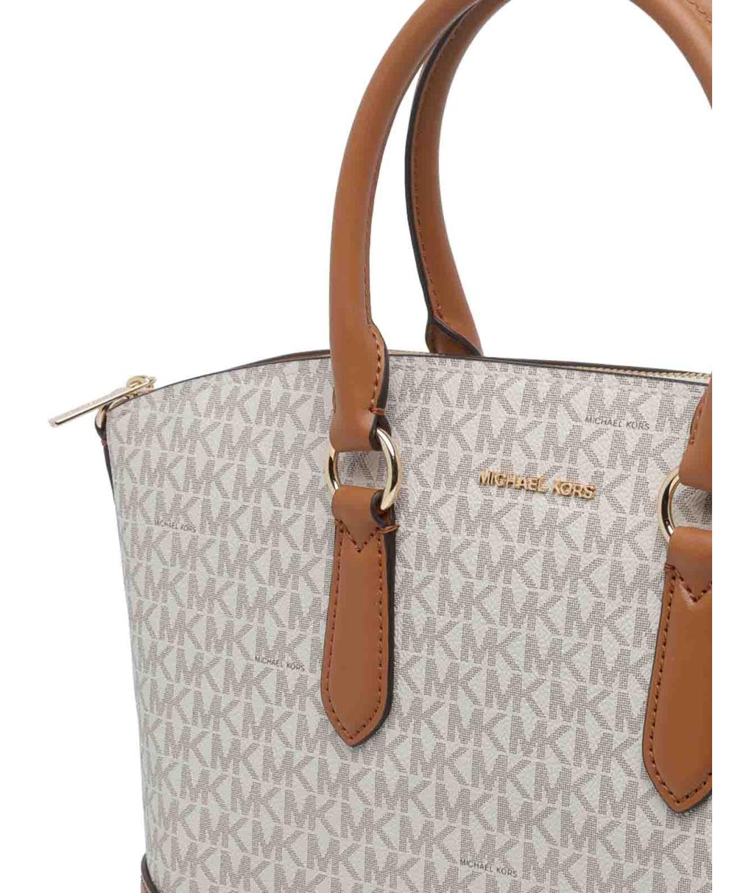 MICHAEL MICHAEL KORS Бежевая сумка тоут, фото 4