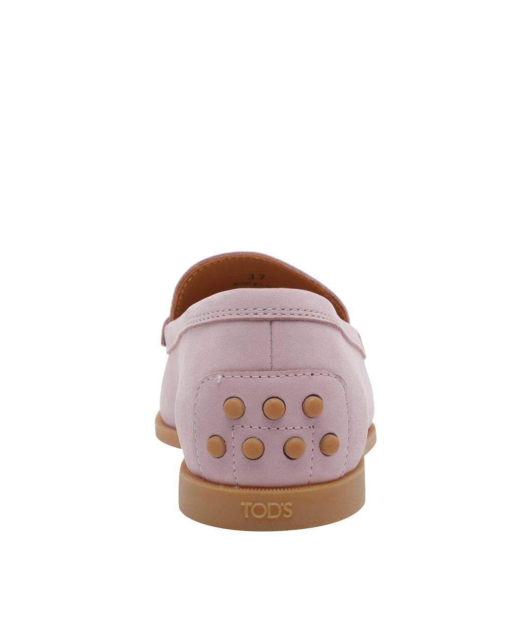 TOD'S Розовые лоферы, фото 4