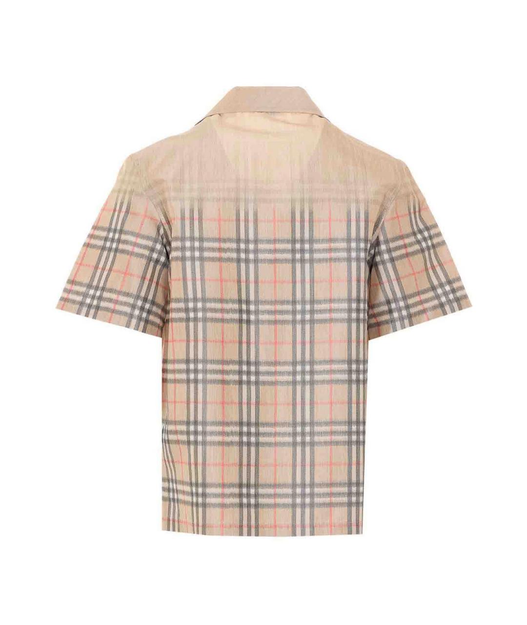 BURBERRY Бежевая кэжуал рубашка, фото 2