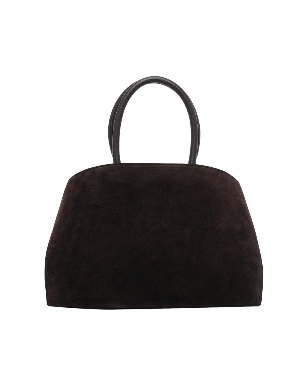 FERRAGAMO Коричневая кожаная сумка тоут, фото 3