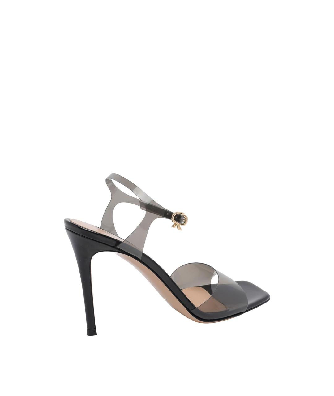 GIANVITO ROSSI Серые резиновые босоножки, фото 3