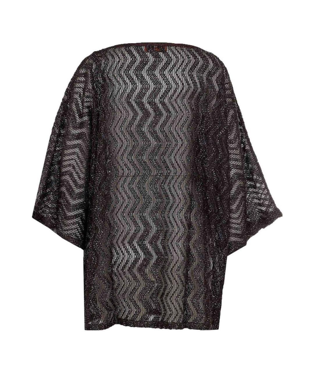 MISSONI Коричневое полиамидовое платье, фото 2
