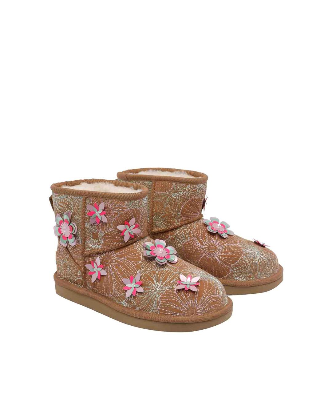 UGG Коричневые замшевые ботинки, фото 2