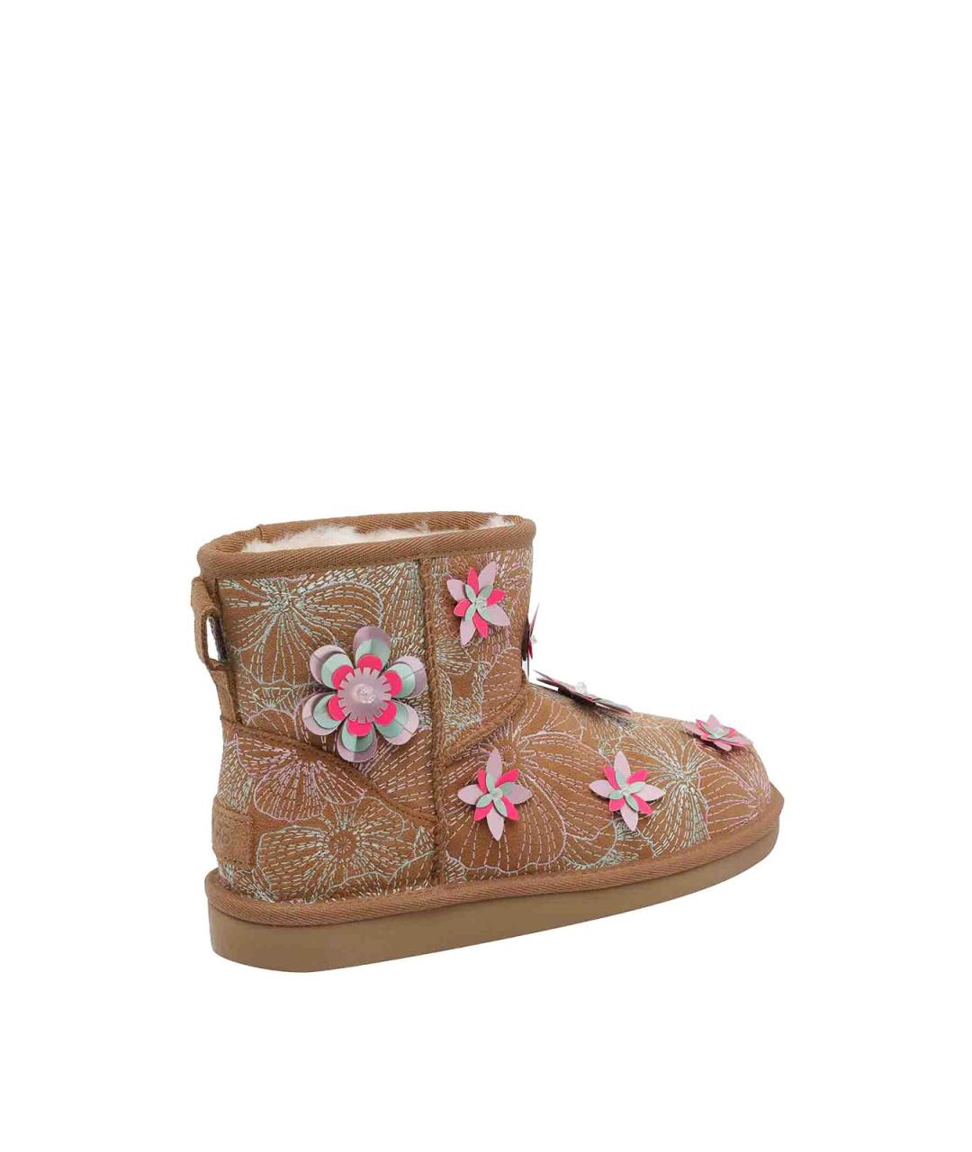 UGG Коричневые замшевые ботинки, фото 3