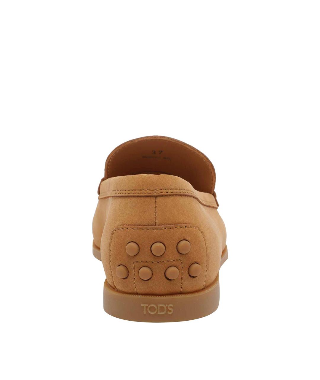 TOD'S Коричневые лоферы, фото 4