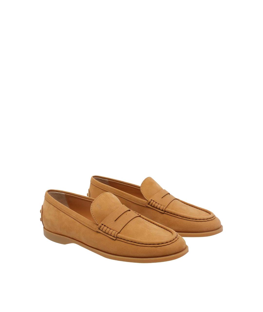 TOD'S Коричневые лоферы, фото 2