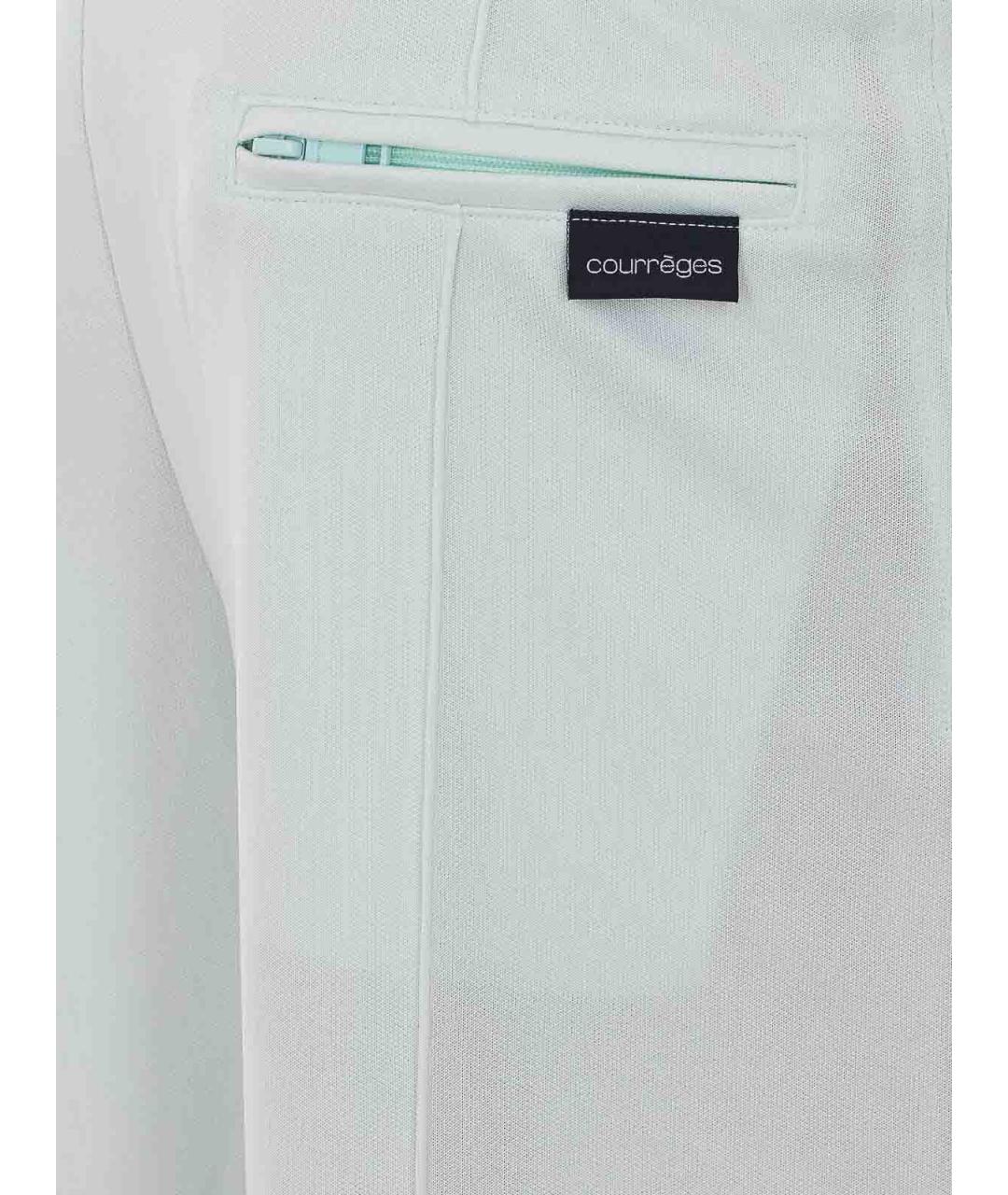 COURREGES Зеленые спортивные брюки и шорты, фото 3