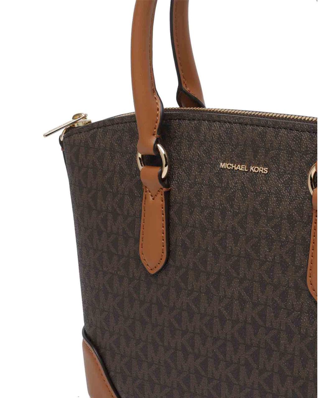 MICHAEL MICHAEL KORS Коричневая сумка тоут, фото 4