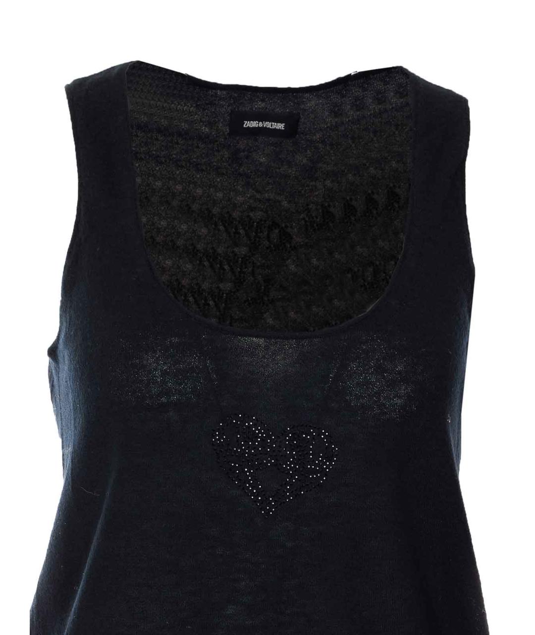 ZADIG & VOLTAIRE Черная майка, фото 4