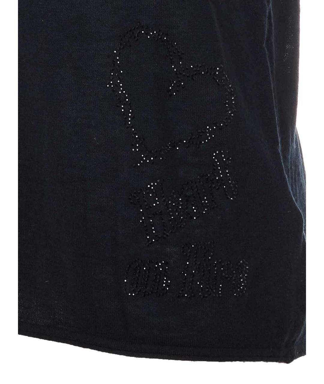 ZADIG & VOLTAIRE Черная майка, фото 3