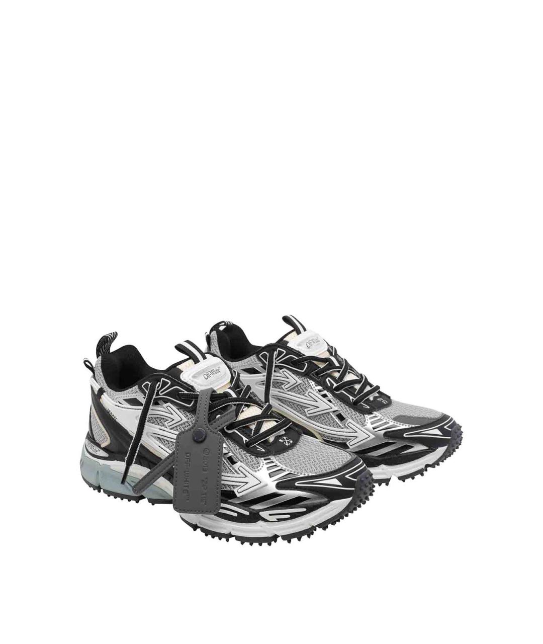 OFF-WHITE Мульти резиновые кроссовки, фото 2
