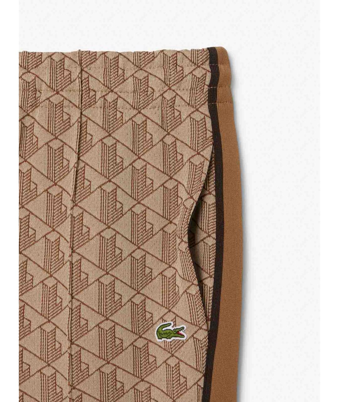 LACOSTE Бежевый полиэстеровый спортивный костюм, фото 6