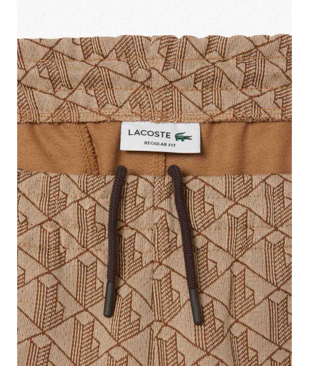 LACOSTE Бежевый полиэстеровый спортивный костюм, фото 7