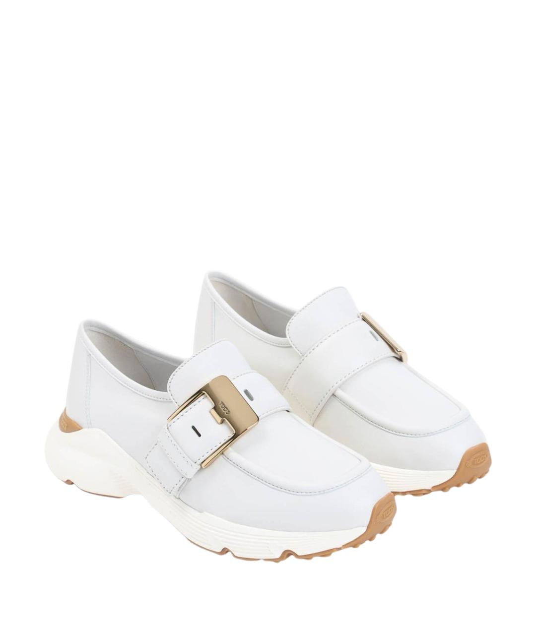 TOD'S Белые кроссовки, фото 3