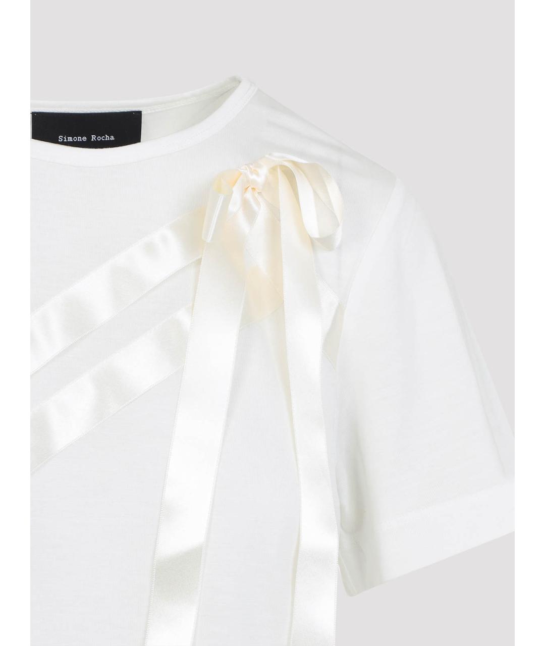 SIMONE ROCHA Белая футболка, фото 3