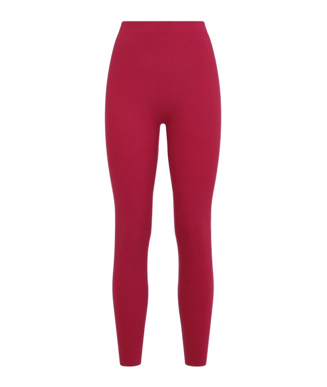 WOLFORD Красные полиамидовые леггинсы и велосипедки, фото 1