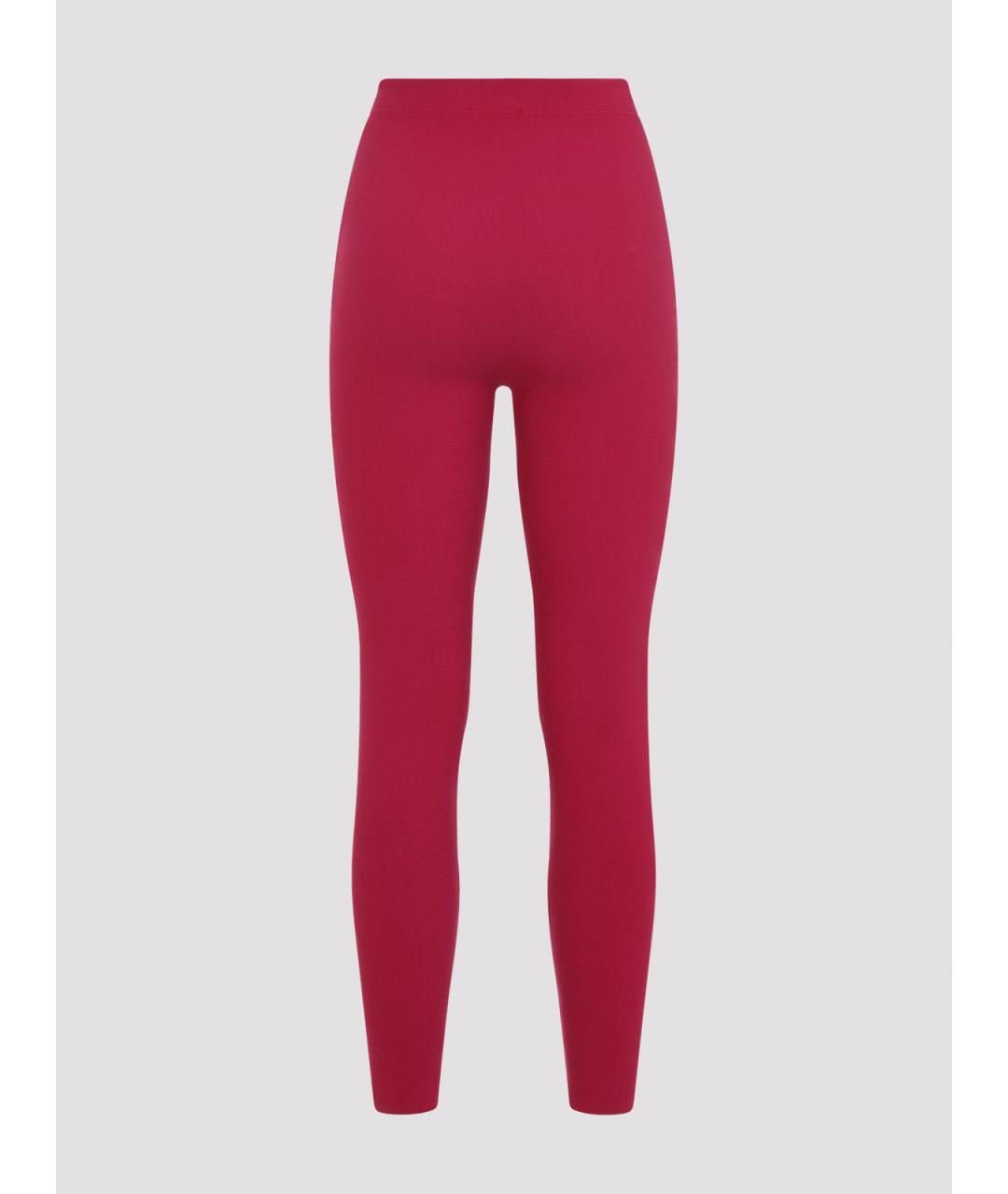 WOLFORD Красные полиамидовые леггинсы и велосипедки, фото 2
