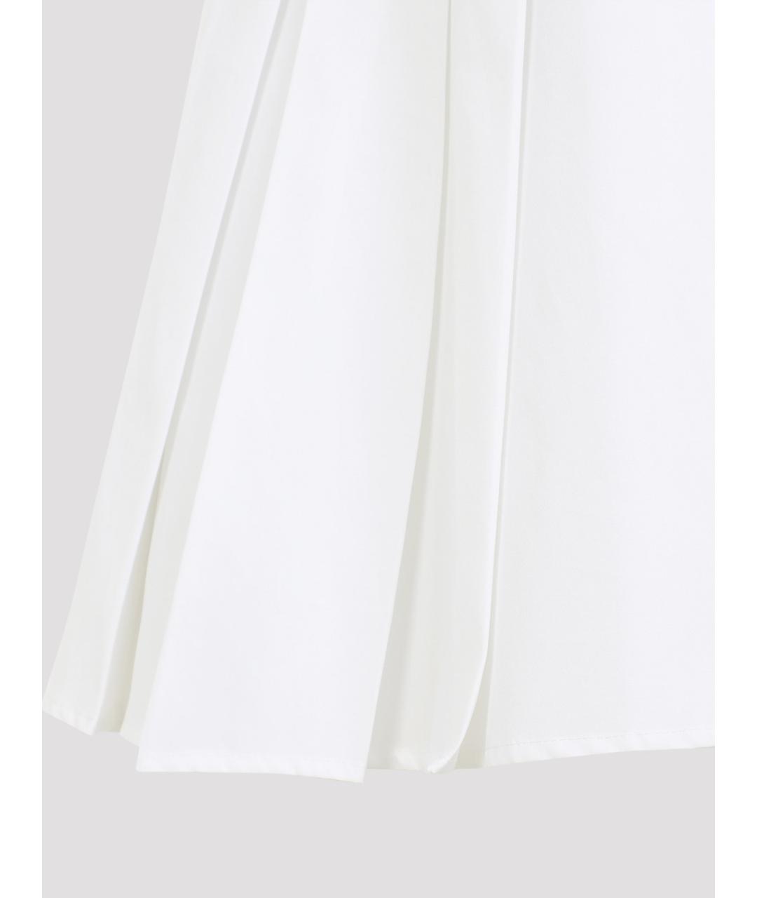 JIL SANDER Белая хлопковая майка, фото 4
