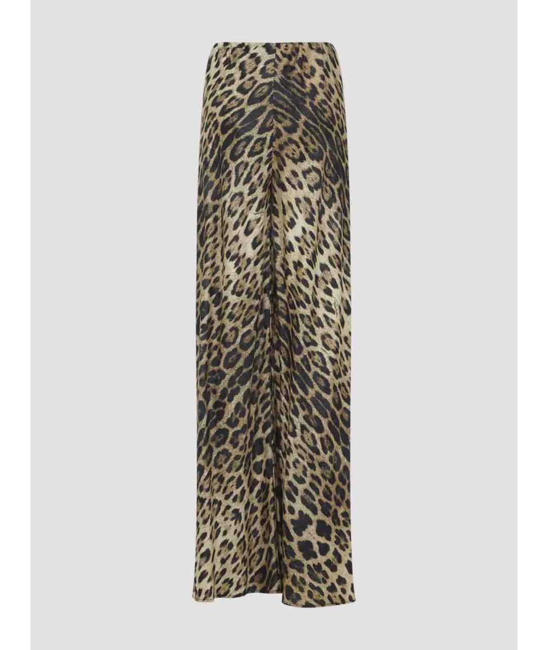 ROBERTO CAVALLI Мульти вискозные брюки широкие, фото 2