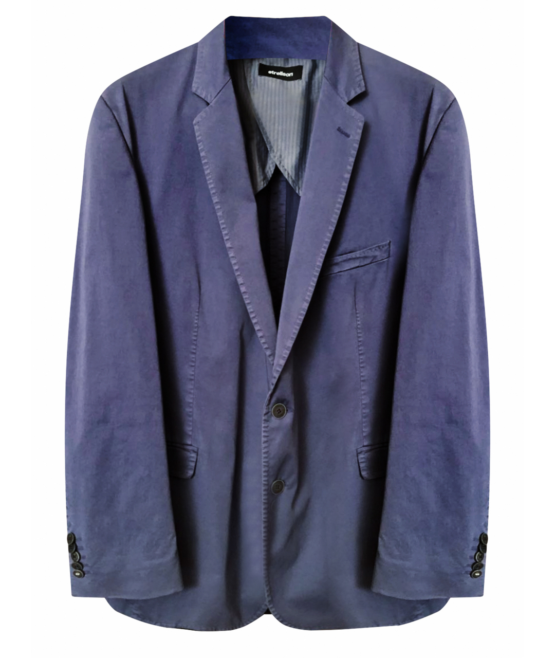 STRELLSON Синий хлопковый пиджак, фото 1
