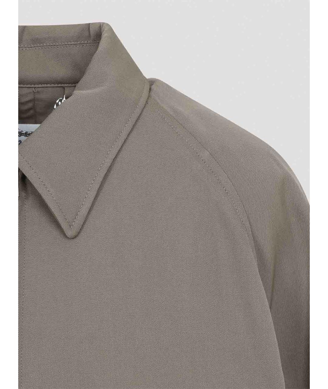 MAISON MARGIELA Бежевая шерстяная куртка, фото 4
