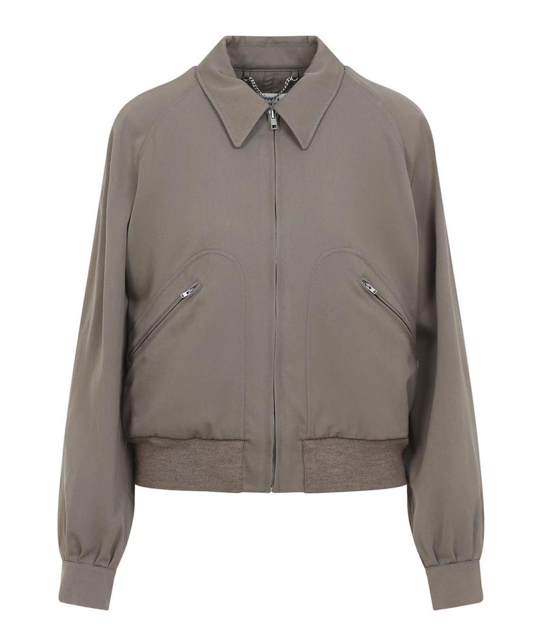 MAISON MARGIELA Бежевая шерстяная куртка, фото 1