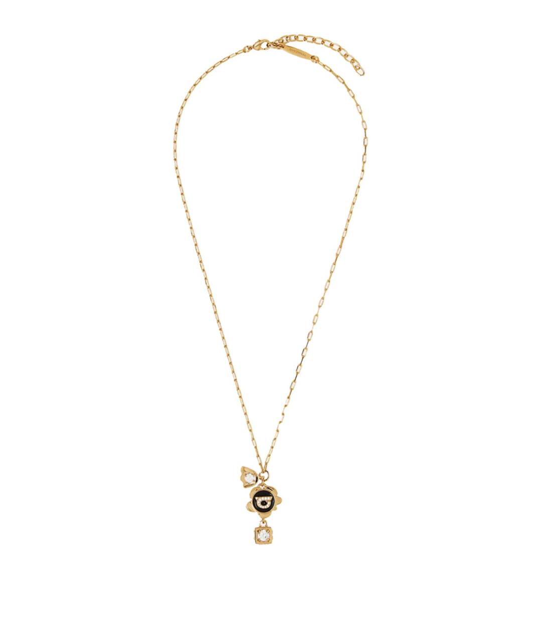FERRAGAMO Золотое колье, фото 1